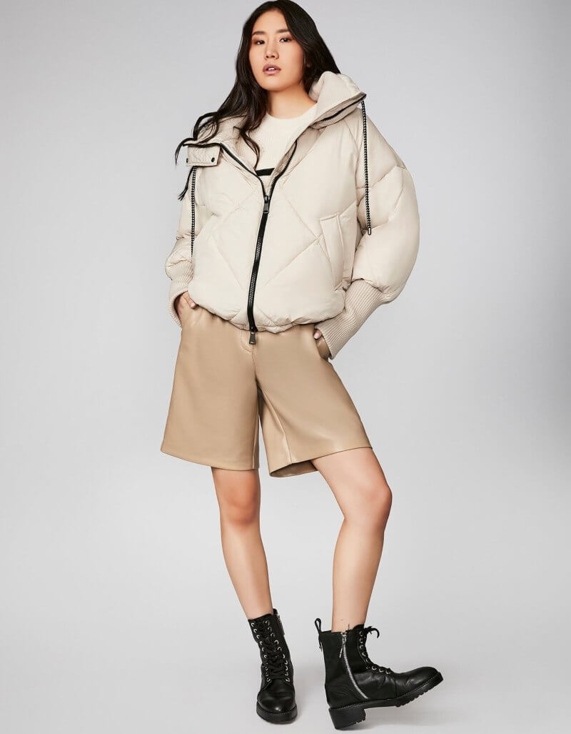 white ethical jacket for winter