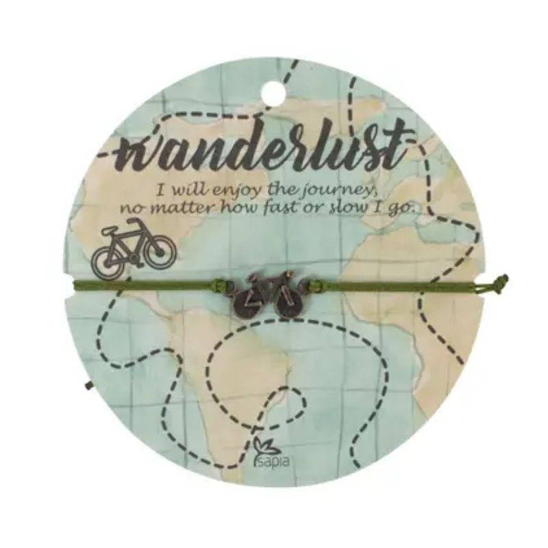 handmade gifts for women's day bicycle charm bracelet