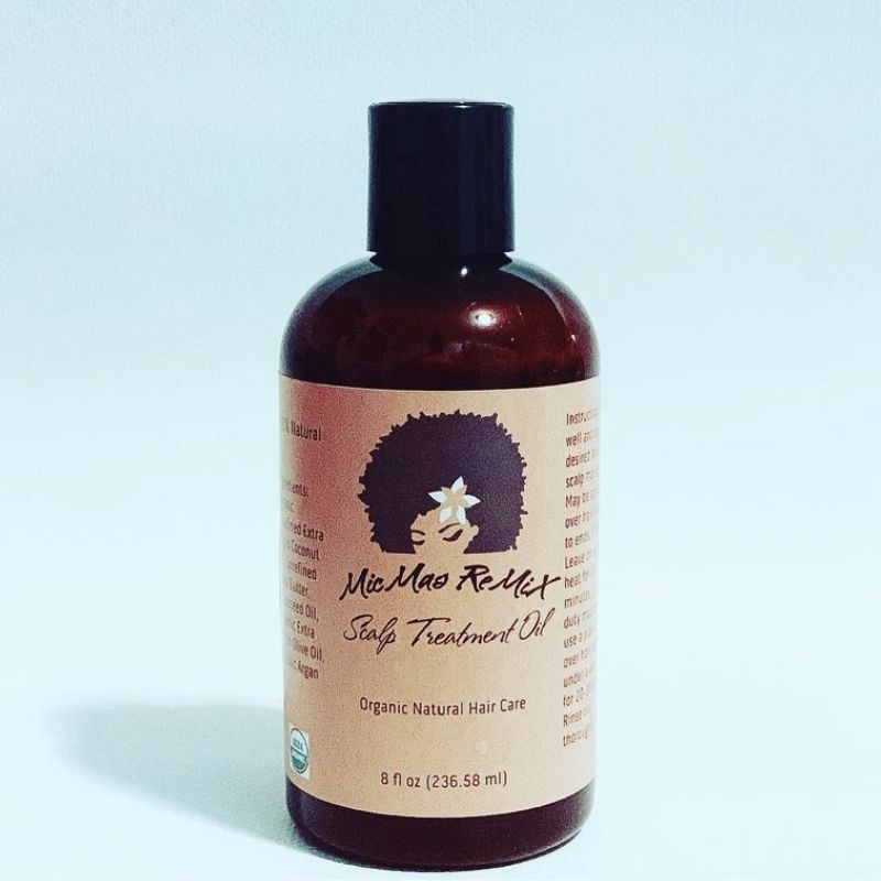 beauty products for black skin scalp treatment with butter oil mix