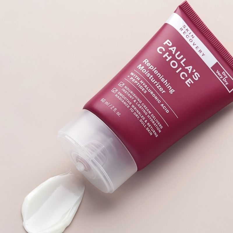 organic skincare products replenishing moisturizer