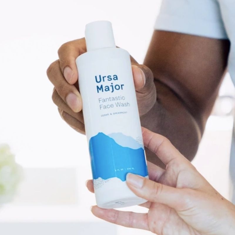 organic skincare products ursa major fantastic facewash