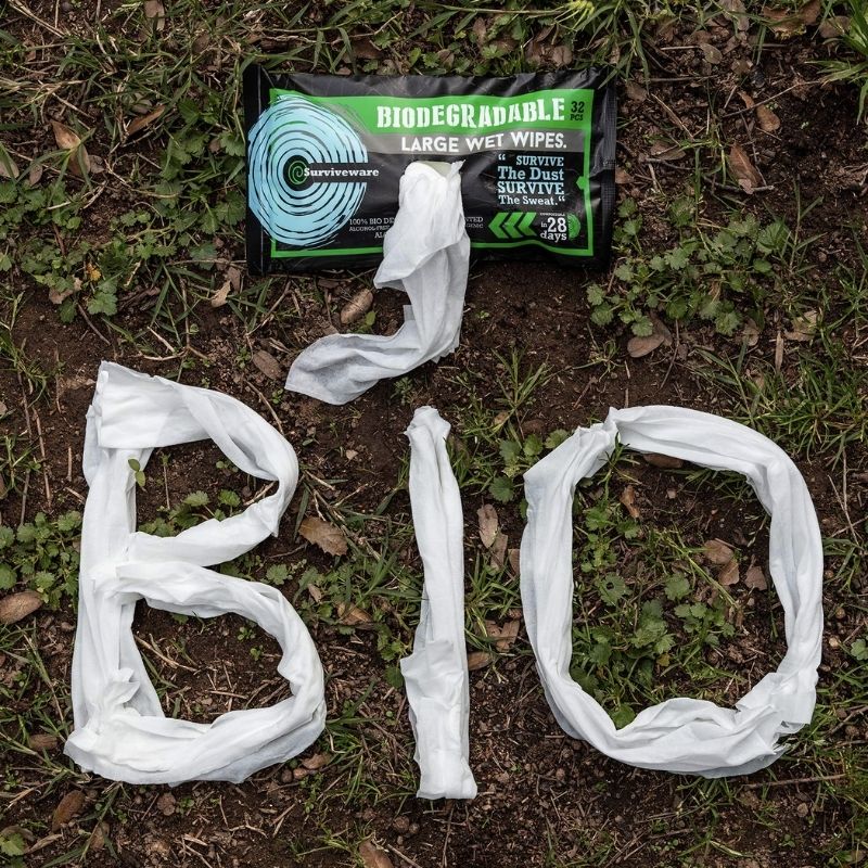 surviveware eco-friendly wipes